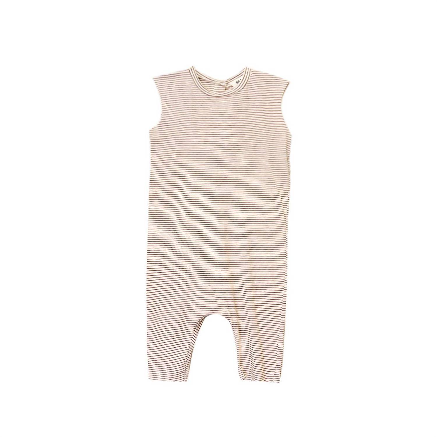 New Go Gently Nation Girls Jersey Day Suit In Clay Stripe